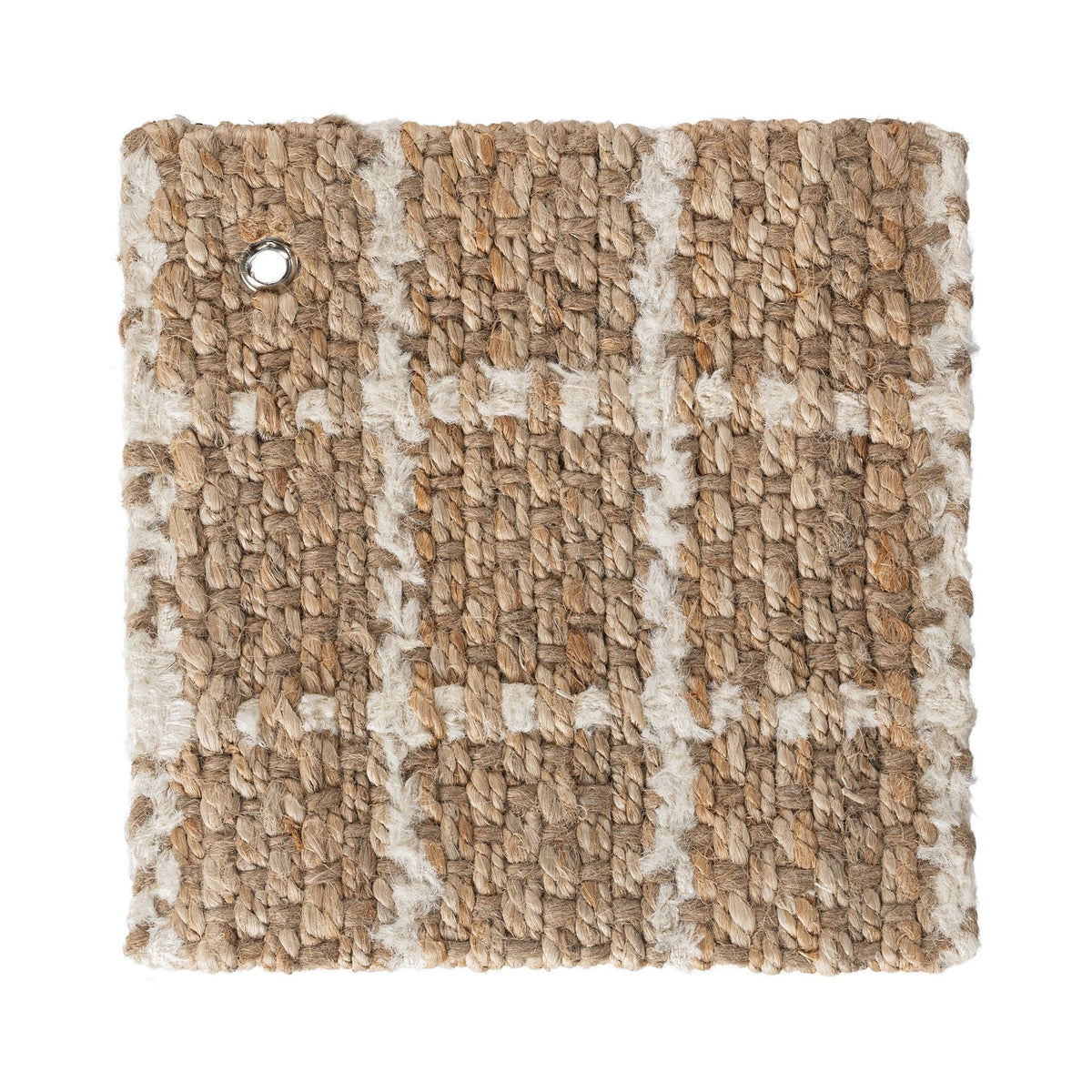 Windowpane - Chenille Area Rug - Select Living Furniture - Area Rugs - Classic Home - 30091446 - Ivory / Natural -9' x 12' - Windowpane - Chenille Area Rug -
