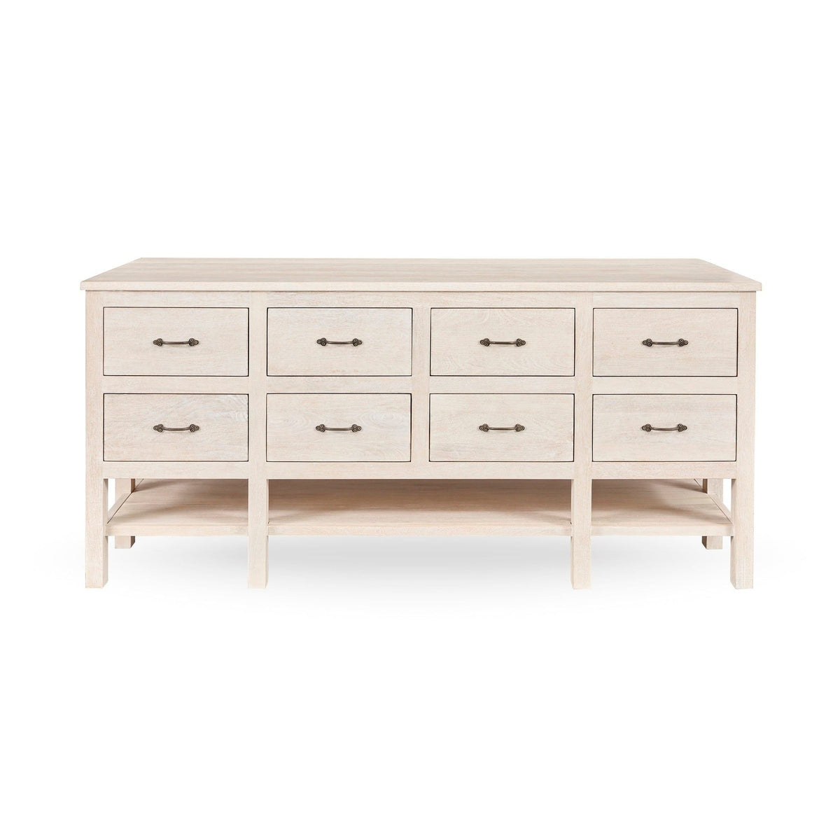 Workstation - White Washed - Select Living Furniture - Sideboards - Classic Home - 52011000 - Workstation - White Washed -