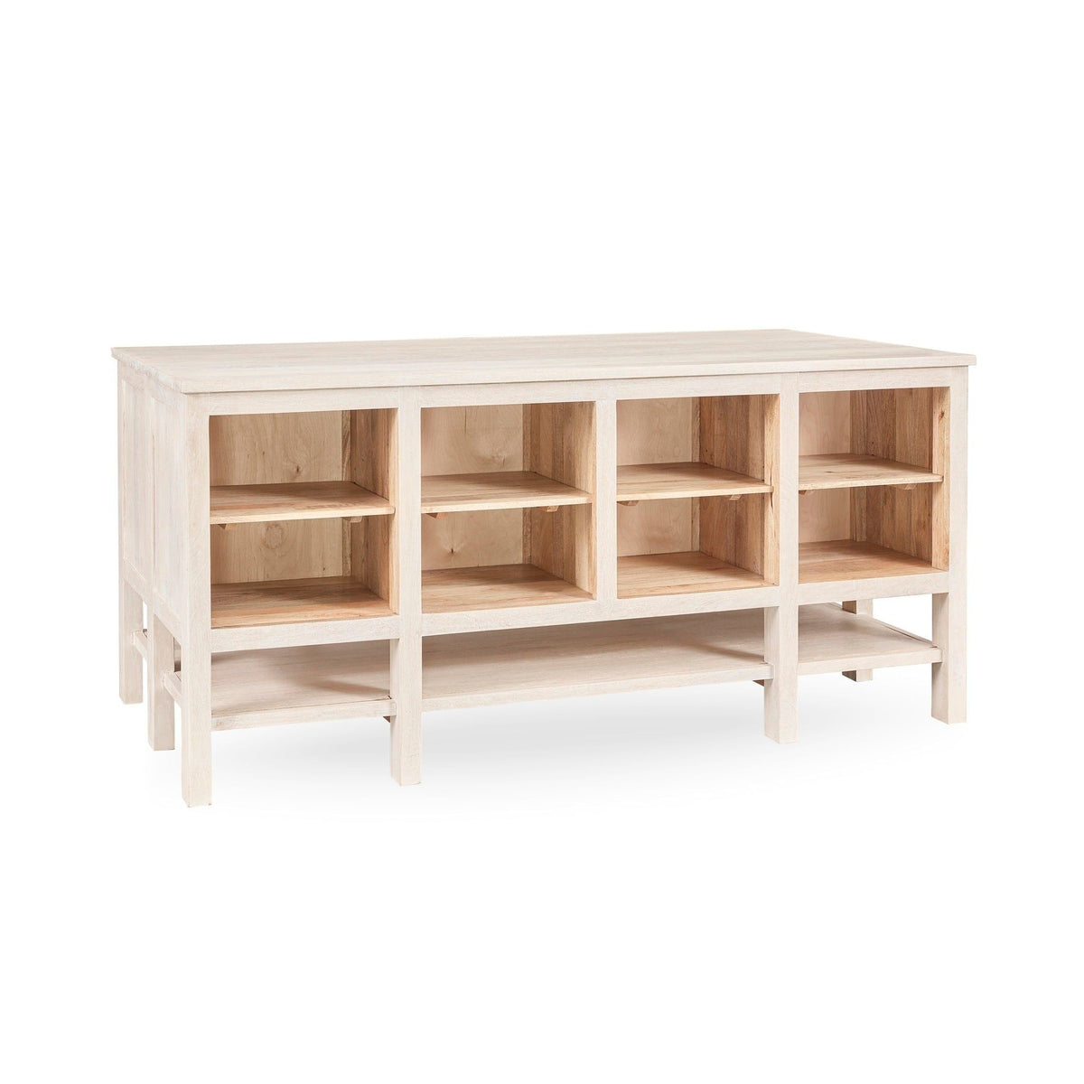 Workstation - White Washed - Select Living Furniture - Sideboards - Classic Home - 52011000 - Workstation - White Washed -