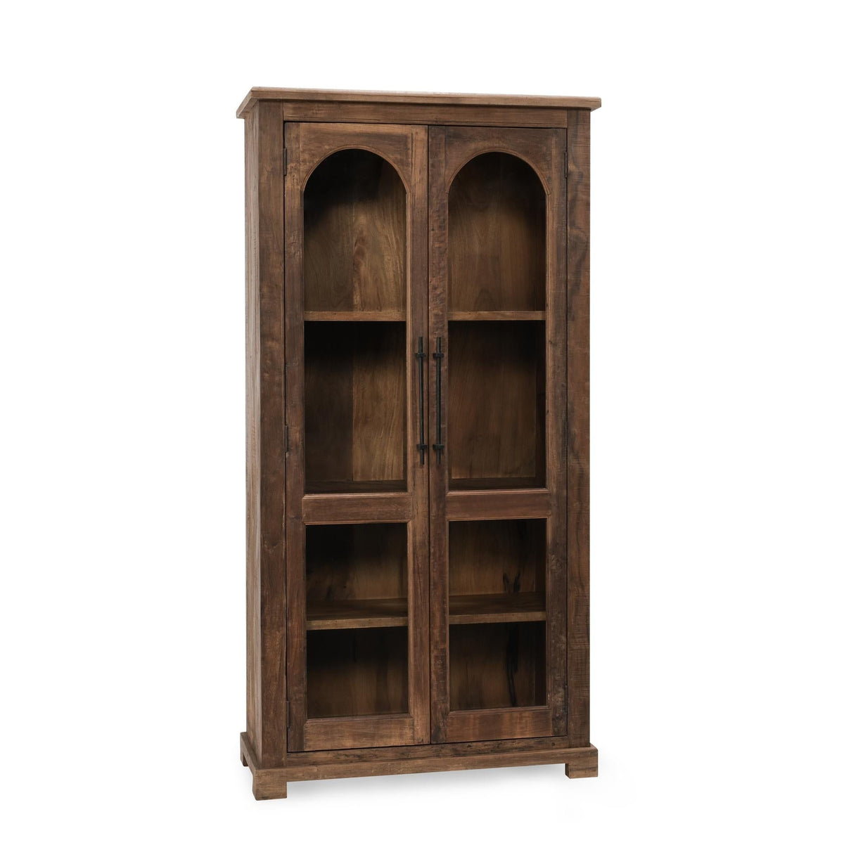 Zion - Reclaimed Wood Tall Cabinet - Natural - Select Living Furniture - Display Cabinets - Classic Home - 59026955 - Zion - Reclaimed Wood Tall Cabinet - Natural -