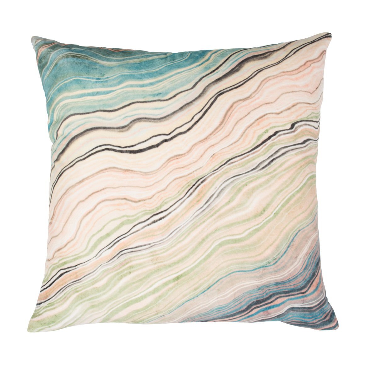 Zircon - Pillow - Select Living Furniture - Accent Pillows - Villa - V310020 - Mint -22" x 22" - Zircon - Pillow -